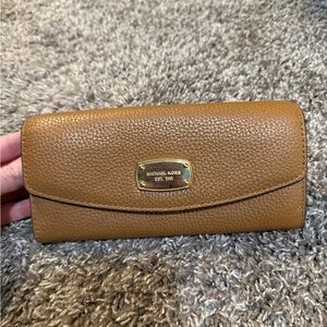 Michael Kors Brown Leather Wallet
